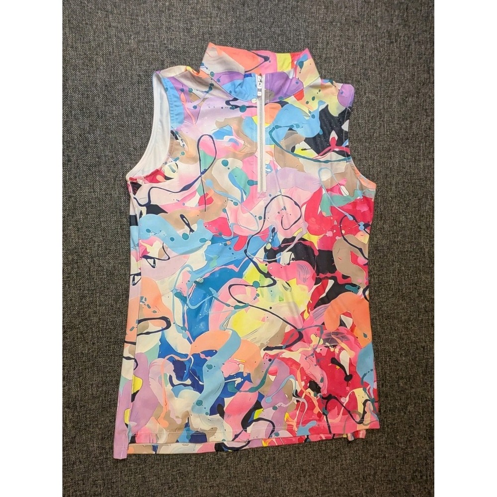 NWT Cegolfs Performance UPF 50 Golf Athletic Top Women's Small California Dress